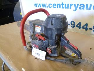 ICS Concrete Chainsaw, 76.5cc, 25:1 Gasoline Engine *Note: Working Condition Unknown* (E1)