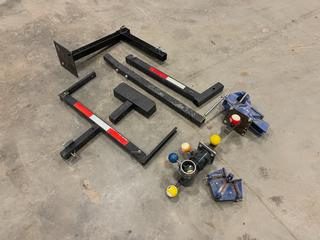 Qty Of Truck Hitch Tool Mounts, Vise and Pedestal (NE Floor)