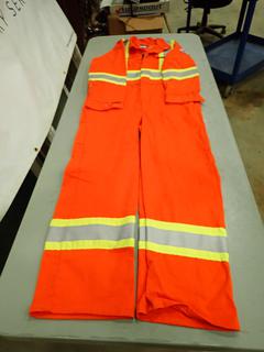 Bulwark Protective Apparel High Visibility, Flame Resistant Coveralls, Size M-RG  (G-2)