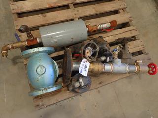 Qty of Water Flanged Valves, Ball Valves, Flange Kits, Various Sizes (J-4-2)