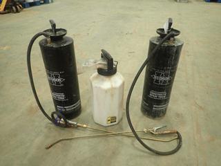 (2) Hudson Sprayer c/w Mityvac MV6412 2.5 Gallon ATF Refill System (N12)