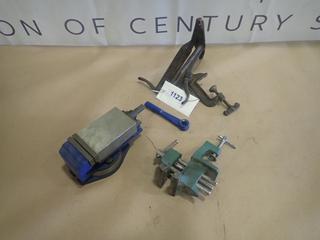 3in Portable Vise, Bench Clamp Vise And Tool Holding Vise (A-2)