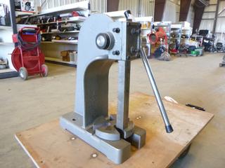 3 Ton Arbor Press, 18 In. x 11 In. x 24 In. * Note: Cart Not Included* (P-1-3)