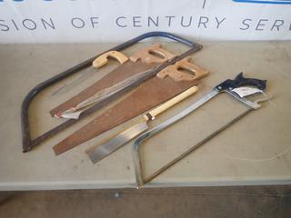 Qty Of Assorted Hand Saws (T-3-2)