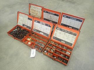 Qty Of (6) Storage Boxes C/w Codder Pins, Nuts, Bolts, Washers, Grease Nipples, Screws And O-Rings (A-2)