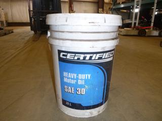 Certified Heavy Duty Motor Oil SAE 30 20L