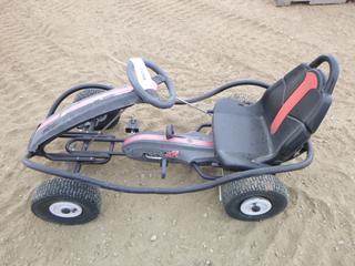 Kettlecar Pedal Operated Kids Go-Cart w/ Inflatable Tires