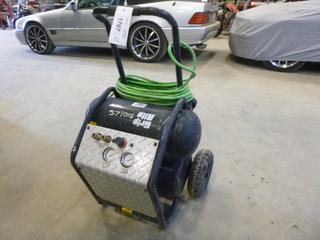 Grip Rite GR 2540LR Air Compressor, 2.5 HP Peak, 1.5 HP Running, 4 Gal Tank, Max Output 150 PSI, 115V, 15A, 60 Hz (OS)