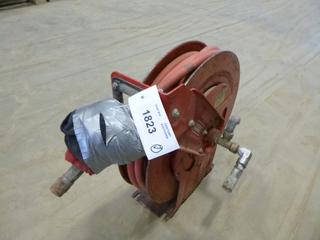 Lincoln Air Reel w/ 1/2 In. Hose *Note: Working Condition Unknown*