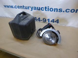 Crain Super Saw, 2 1/3 HP Double Insulated, 120V, 60 Hz, 10A, 5000 RPM * Note: Working Condition Unknown* (E-2)
