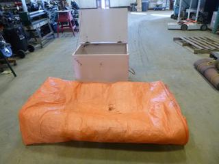 Insulated Tarp, 11 Ft. by 19 Ft. C/w Wood Box (YN-02)