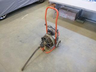 General Wire Spring Co. Mini Rooter Power Drain Cleaner, RPM 1725, 115V, 6.2A, 60 Hz (X-1-2)