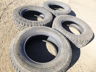 (3) Goodyear Wrangler Duratrac Tires, Size LT265/70R17 C/w (1) Cooper Discoverer M+S Tire, Size LT265/70R17