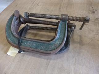 (4) 6 In.  "C" Clamps  (E-2)