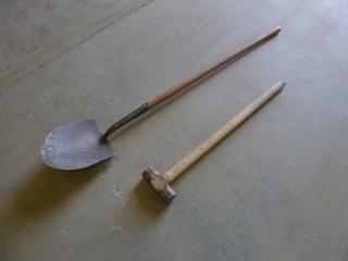 Shovel C/w Sledge Hammer