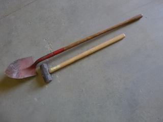Shovel C/w Sledge Hammer