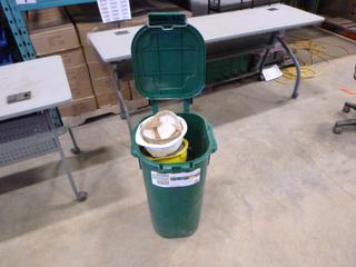 Assortment of Hard Hats C/w Pail (OS)
