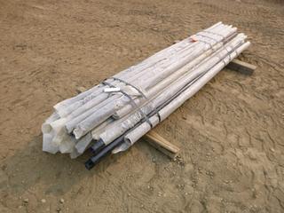 (25) 2 3/8 In. x 7 Ft. 6 In. Long Powder Coated Posts (YN-01)