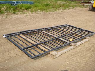 Half of Arched Ornamental Gate 9 Ft. 6 In. OSM x 5 Ft. to 6 Ft. High (YN-01)