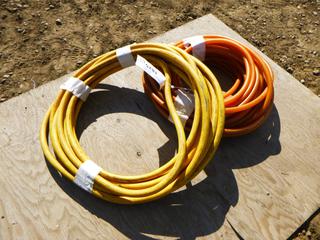 (1) 100 Ft. 3/8 In. Air  Hose, 200 PSI,  (1) 50 Ft. 3/8 In. Air Hose, 300 PSI