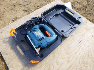 Black & Decker Electric Jig Saw, 3.5A, Variable Speed, 120V C/w Case (NE Floor)