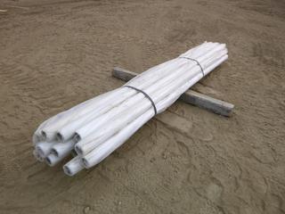 (15) 7 Ft. 6 In. x 2 In. Powered Coated Posts (YN-01)