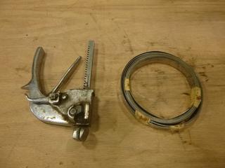 Handheld Banding Machine C/w Qty of 3/4 In. Stainless Steel Banding (F-1)