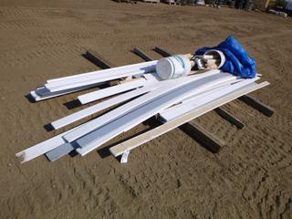 Assorted Trim of Various Lengths (West Fence)