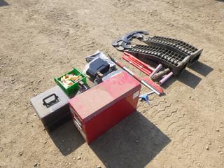 Qty of Assorted Items Includes Spark Plug, Tool Box, Jack Stand and More (YN-04)