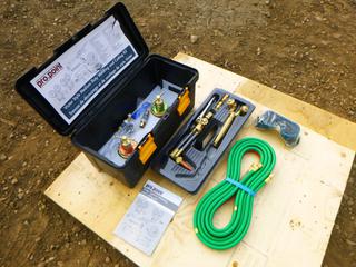 Unused Pro-Point Victor Style Medium Duty Welding and Cutting Kit, Cutting Capacity Up to 8 In., Welding Capacity Up to 1/2 In. (E1)