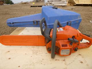 Husqvarna e-series 340 Chainsaw w/ Case, 2.70 HP, 0.50L Fuel Tank *Note: Working Condition Unknown* (E1)