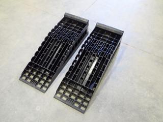 (2) 34 In. X 12 In. X 6 1/2 In. Vehicle Ramps(Z)