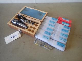 Vertex Collet Chuck C/w Qty Of Assorted Size R8 Collets (A-2)