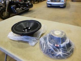 (2) Power Pro Audio DBS12 280W, 40 HM Speakers (C2)