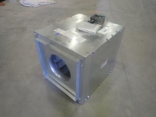 Unused Greenheck SQ-120-V6-5 Direct Drive Square Centrifugal Inline Fan (W-3-3)