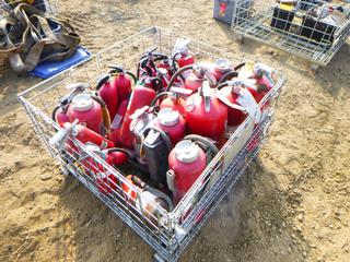 Qty of Assorted Sized Fire Extinguishers *Note: May Require Recertification, Crate Not Included*