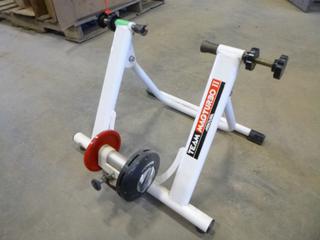 Team Magturbo II Minoura Indoor Bike Trainer, Fits 24 In. to 27 In. Wheels (Upstairs)