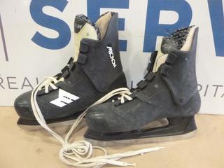 Micron Magnum Size 9 Men's Hockey Skates  (A-2)