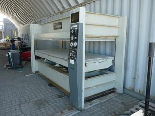 Orma Machine - Plywood Press Machine, Control # 9138.