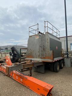 Selling Off-Site -  2004 Celtic Pride T/A Catch Tank Trailer c/w Air Brakes, ABS, LED Lighting, Adjustable Pintle Hitch, 10,000 LB Jack, Pipe Racks Welded On Each Side, Storage Box, 235/75R17.5 Tires,  S/N CPM200406.  Located at 2111 - 9th Ave. S.W., Medicine Hat, AB For Further Information Call Keith 403-512-2504.