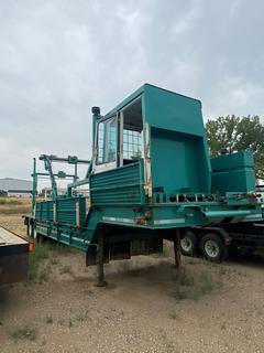 Selling Off-Site - 1974 Fruehauf T/A Coil Feel Spooling Trailer c/w Heavy Duty Frame & Decking, Level Wynd, Work Lights, Cat Walk. Located at 2111 - 9th Ave. S.W., Medicine Hat, AB For Further Information Call Keith 403-512-2504.