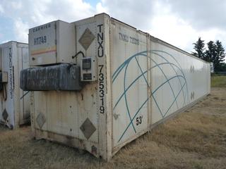 53' HC Storage Container c/w Carrier Heater. # 735319 *Heater Does Not Start*.