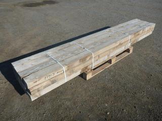 Bundle of 4x4 Dunnage 9 Ft 8 In. L 12/Bundle, Control # 9201.