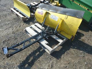 County Plow 48 In. Snow Plow Blade To Fit Garden Tractor, Control # 9212.