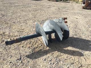 18 In. Auger Bit To Fit Skid Steer, Control # 9218.