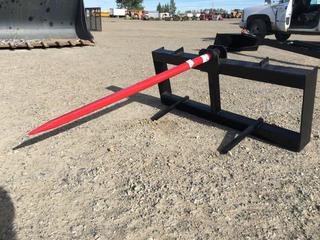 Bale Spear To Fit Skid Steer, Control # 9222.