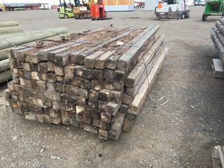 Quantity of Dunnage 4x4 Approximately 8 Ft, Control # 9225.