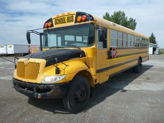 2009 International CE-200 School Bus c/w Diesel, Auto, 265/75R22.5G Tires, Showing 297,645 Kms, VIN 4DRBUSKP89B109449