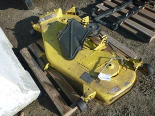 54 In. Mulcher Mower Deck to Fit John Deere 345 Tractor, Control # 9194.