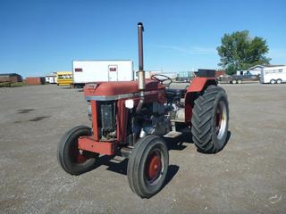 1964 Massey 90 Tractor Showing 522 Hours, 7.50-18 Fronts, 16.9-30 Rear Tires, S/N 887572